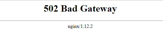 nginx502